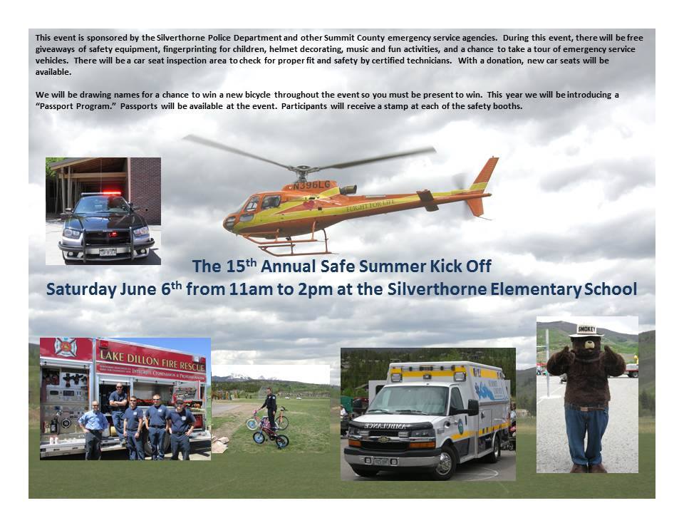 15th Annual Safe Summer Kick Off Summit County