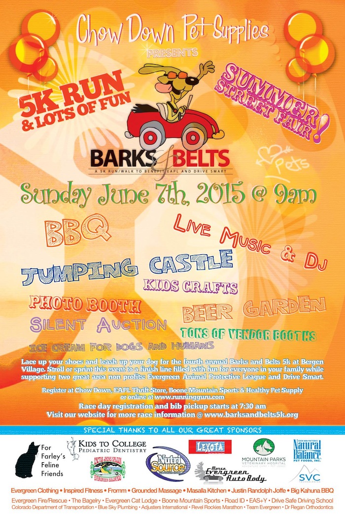 2015 Barks  Belts 5K Run Summer Street Fair