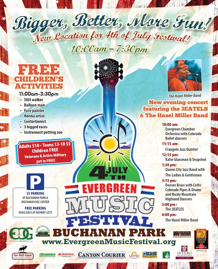 2015 Evergreen Colorado Music Festival