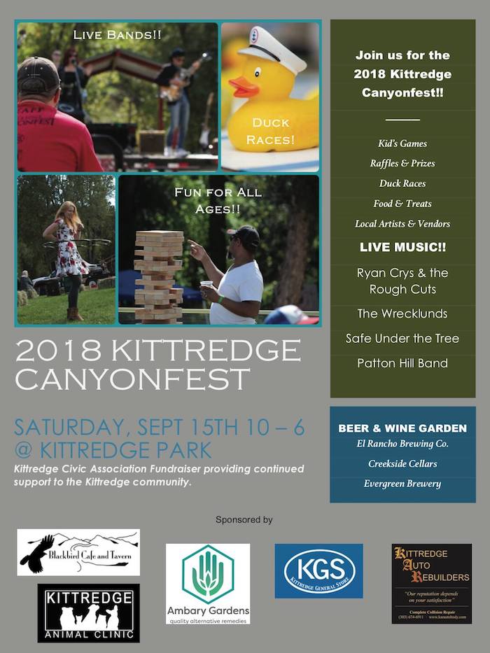 2018 Kittredge Canyonfest