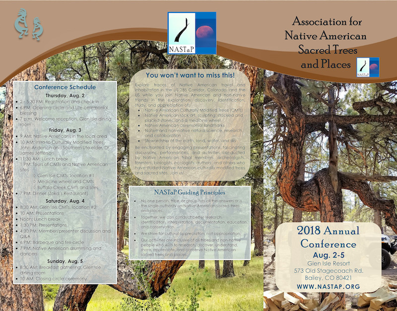 2018 Native American Sacred Trees and Places Confierence Brochure 1