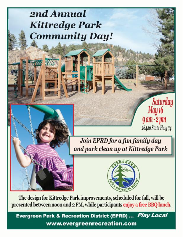 2nd Annual Kittredge Park Community Day Evergreen Park Recreation District