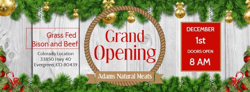 Adams Natural Meats Grand Opening Evergreen CO