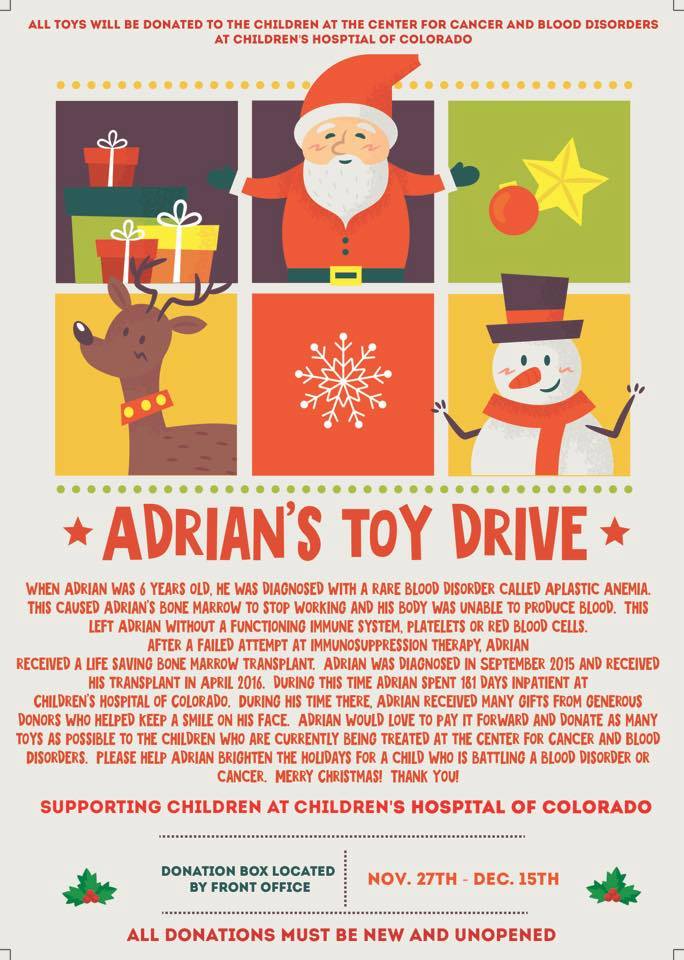 Adrians Toy Drive 2017