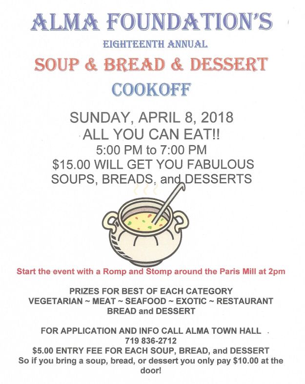 Alma Foundation SOUP COOKOFF 2018