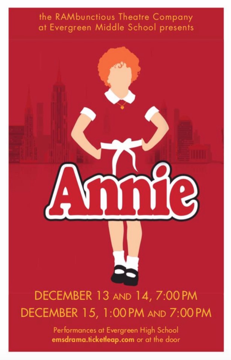 Annie by Evergreen Middle School