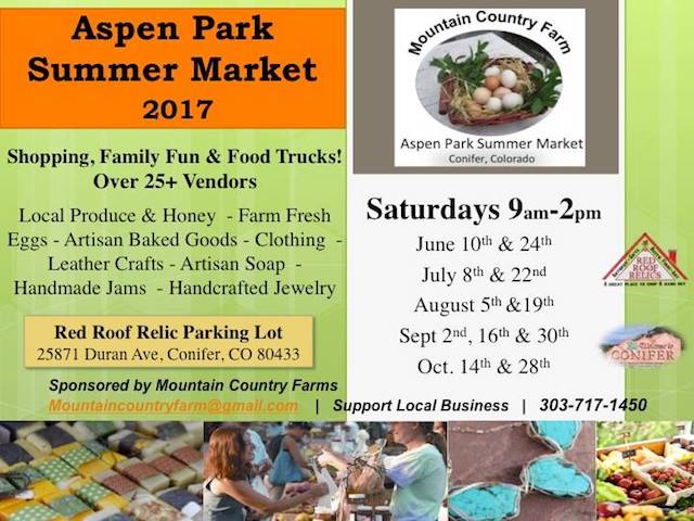 Aspen Park Summer Market 2017