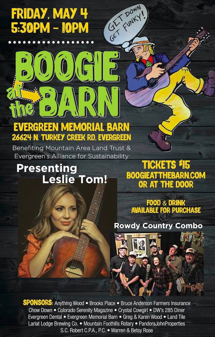 Boogie at the Barn May 4 2018