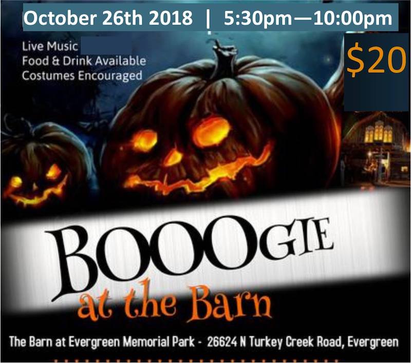 Boogie at the Barn October 26 2018