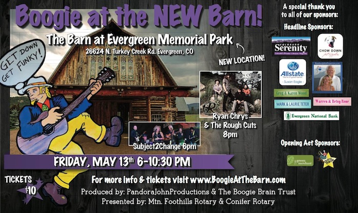 Boogie at the New Barn Marshdale May 13 2016