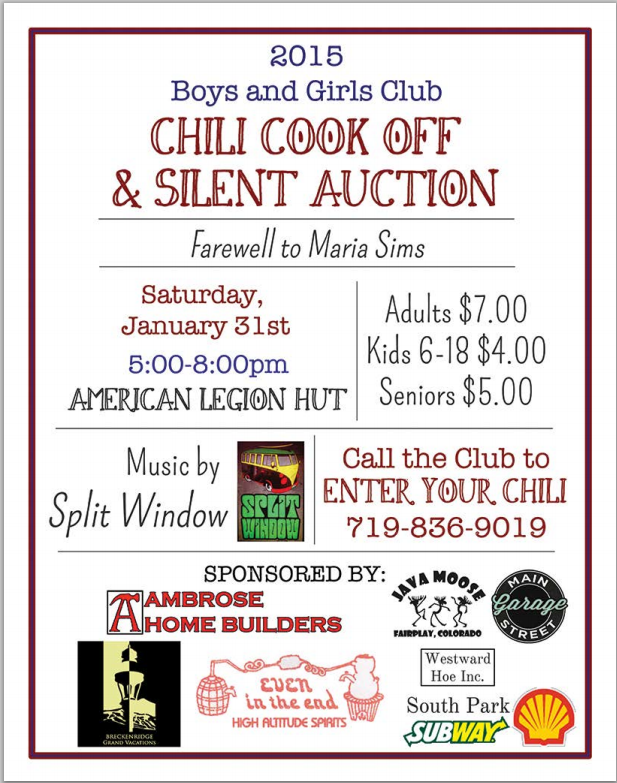 Boys  Girls Club South Park Chili Cook Off