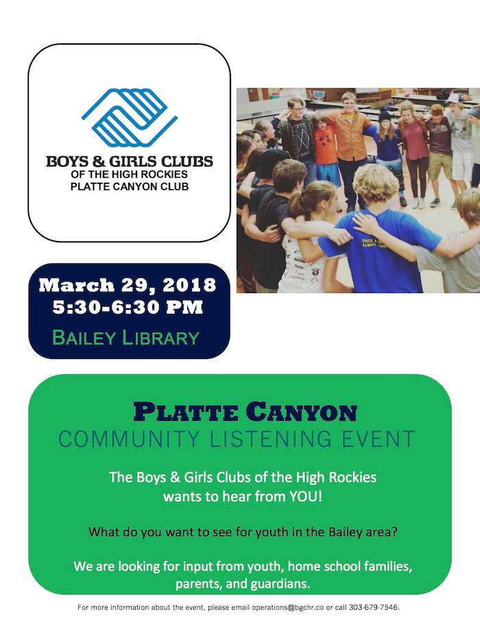 Boys and Girls Club of the High Rockies Community Listening Event