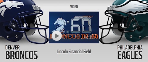 Broncos vs Eagles