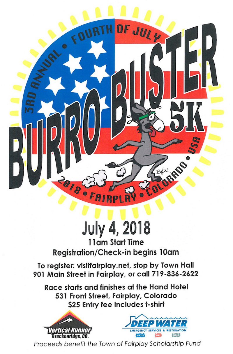 Burro Buster Fairplay Fourth of July 2018