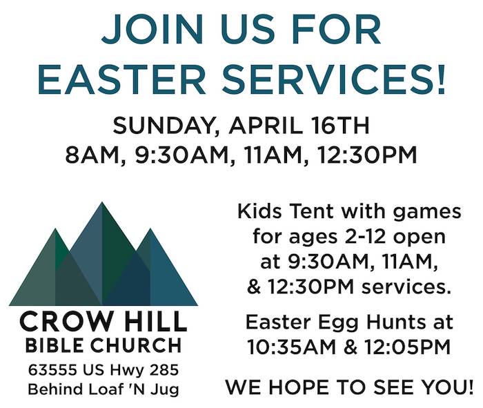 CHBC Easter Services 2017