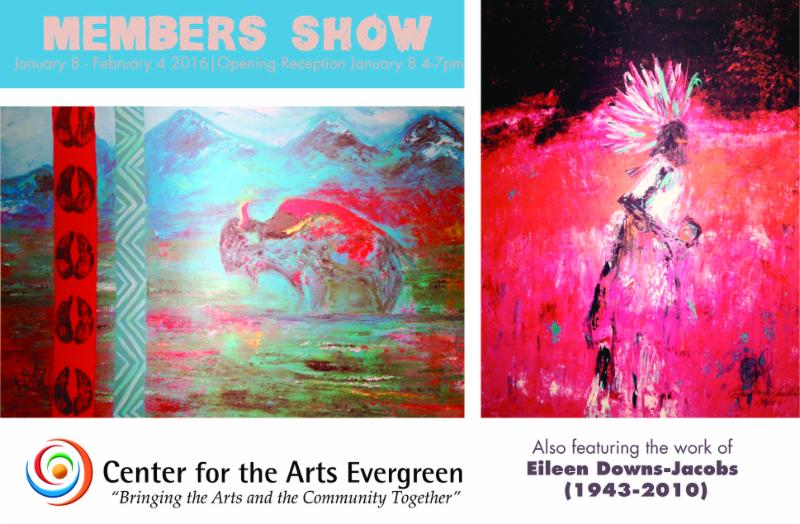 Center for the Arts Evergreen Members Show Opening Reception 2016