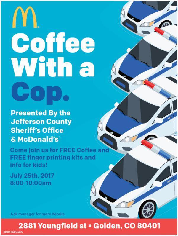 Coffee with a Cop Jefferson County Sheriffs Office 2018