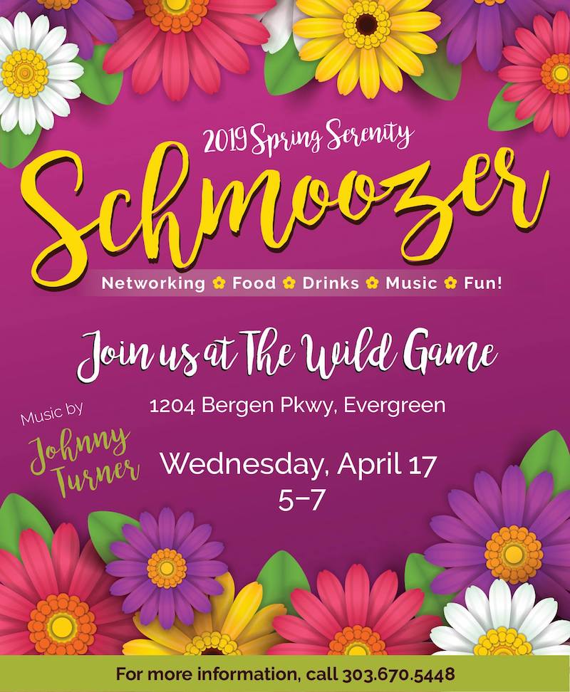 Colorado Serenity Magazine Spring 2019 Schmoozer