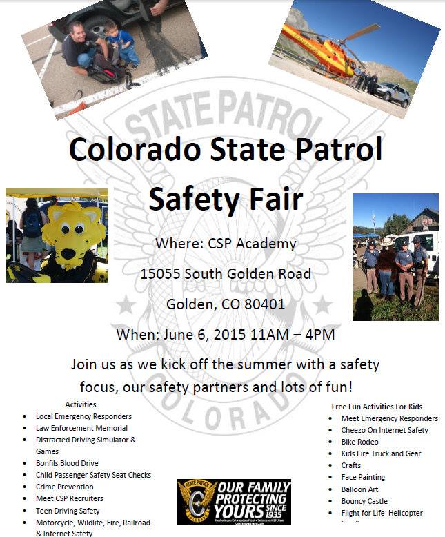 Colorado State Patrol Safety Fair