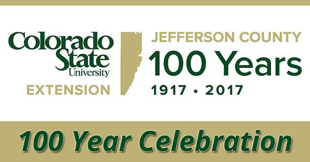 Colorado State University Extension 100 Years Jefferson County