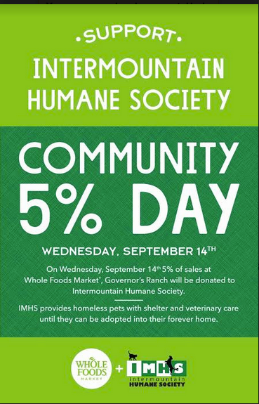 Community Day Whole Foods IMHS