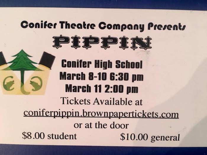 Conifer High School Theatre Pippin 2018