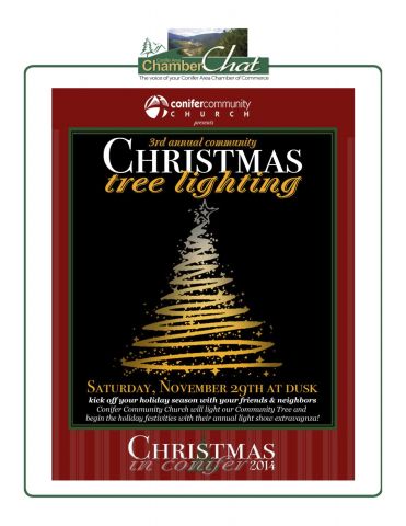 Conifer Community Christmas Tree Lighting Nov 29