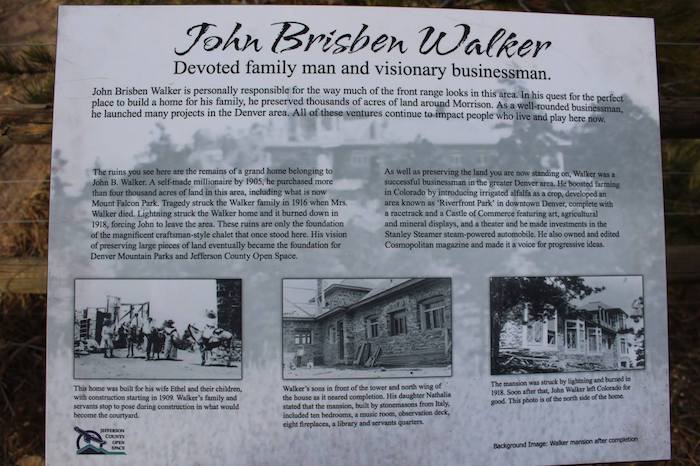 Conifer Historical Society John Brisben Walker