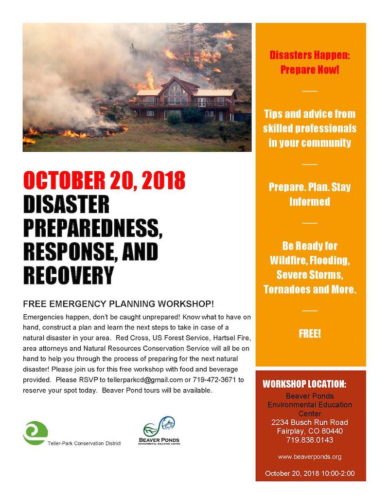 Disaster Preparedness Response and Recovery Emergency Planning Workshop 2018