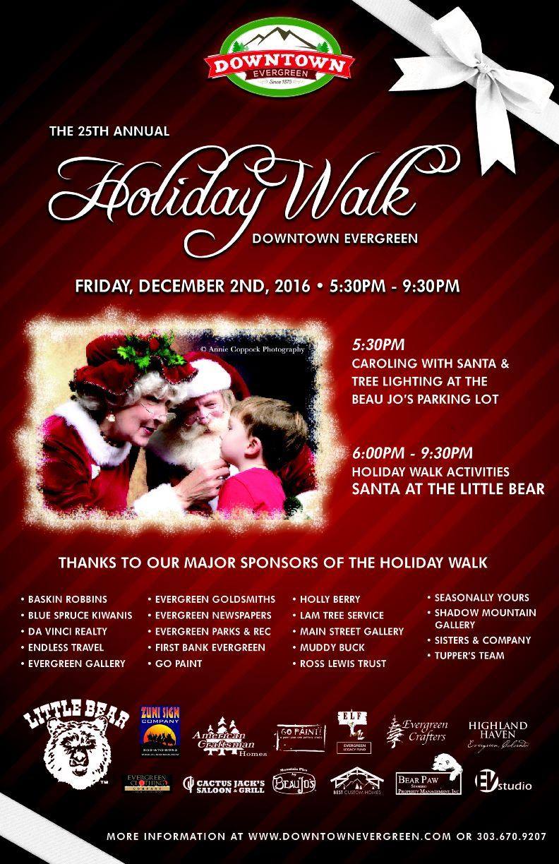Downtown Evergreen Holiday Walk 2016
