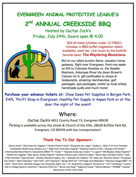 EAPL 2nd Annual Creekside BBQ
