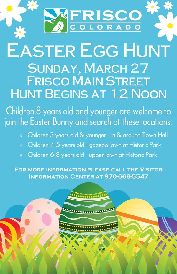 Easter Egg Hunt in Frisco CO