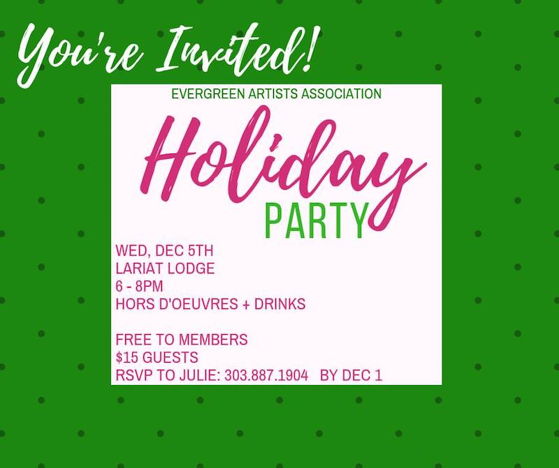 Evergreen Artists Association Holiday Party 2018