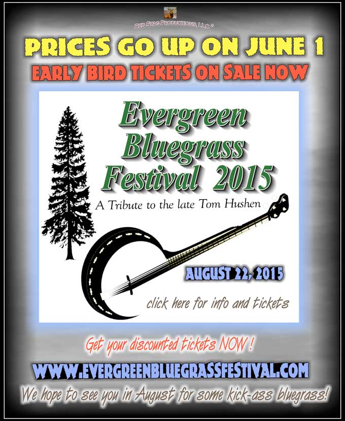 Evergreen Bluegrass Festival 2015 05 14