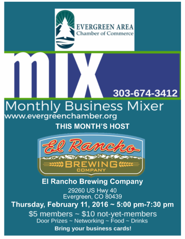 Evergreen Chamber February Mixer El Rancho Brewery