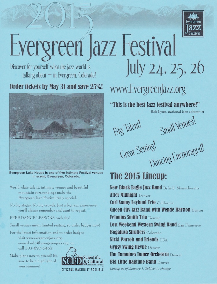 Evergreen Colorado Jazz Festival