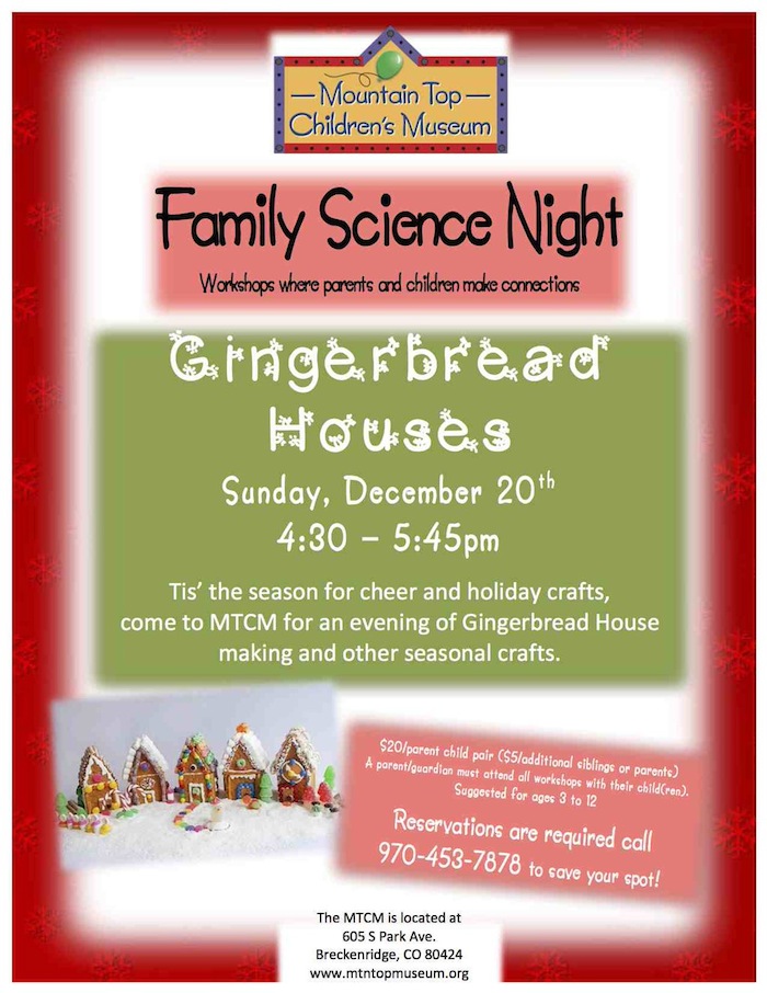 Family Science Night Breckenridge