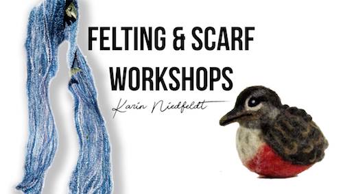Felting and Scarf Workshops Georgetown Heritage Center and Cultural Arts