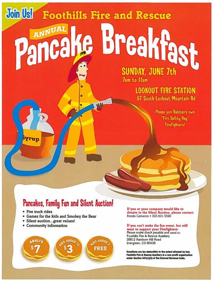 Foothills Fire Pancake Breakfast