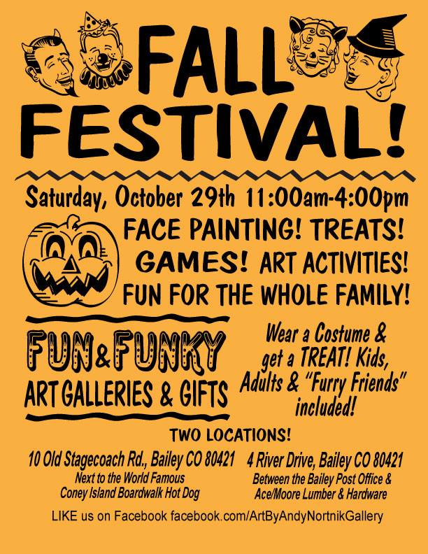 Fun Funky Art Gallery Fall Festival