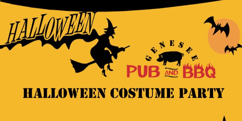 Genesee Pub and BBQ Halloween Costume Party