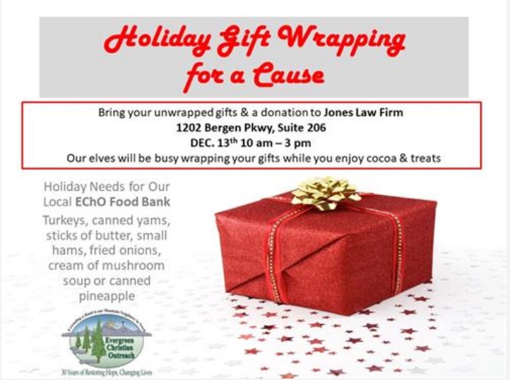 Holiday Gift Wrapping for a Cause