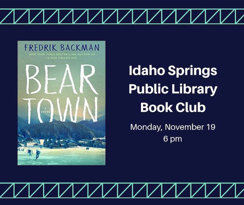 Idaho Springs Public Library Book Club November 2018
