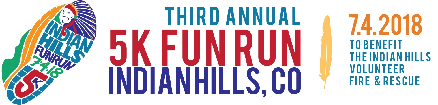 Indian Hills fun run banner 2018
