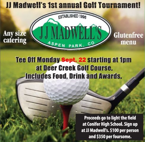 JJ MAdwells Golf for Lights on Sept 22 - new date