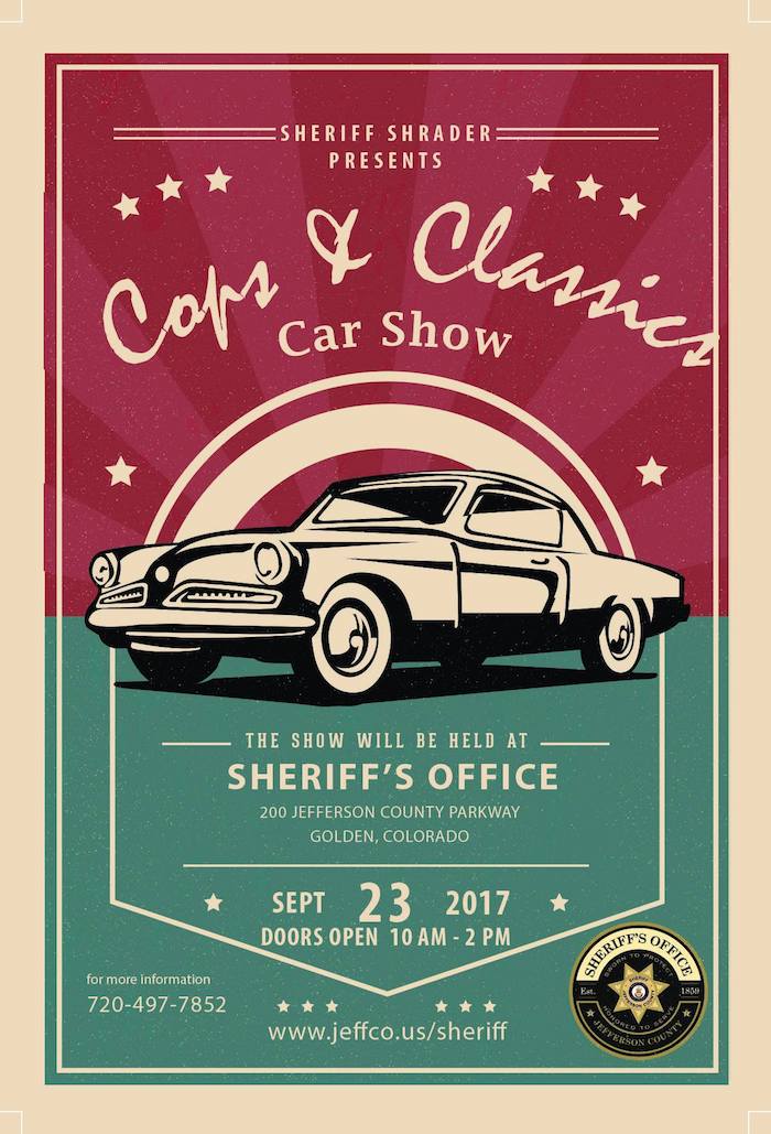 Jeffco Sheriff Cops and Classics Car Show 2017