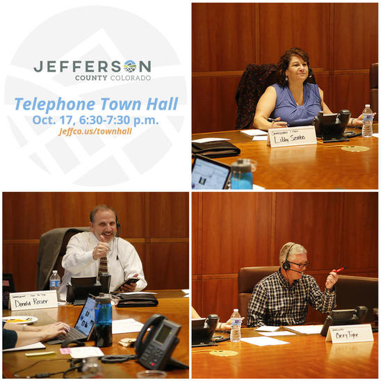 Jefferson County Commissioners Telephone Town Hall