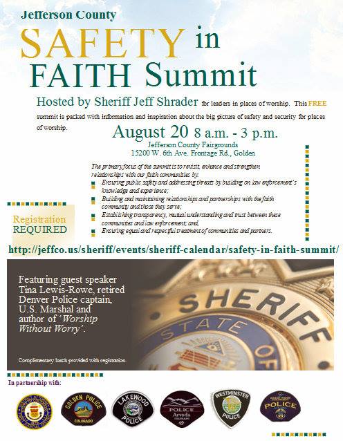 Jefferson County Safety in Faith Summit Colorado