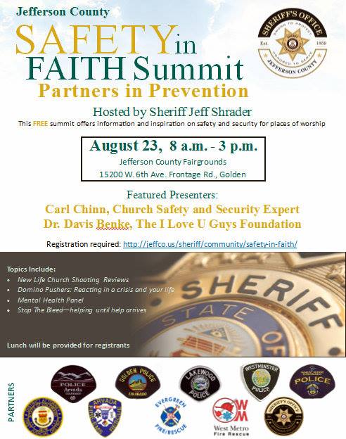 Jefferson County Safety in Faith Summit 2018