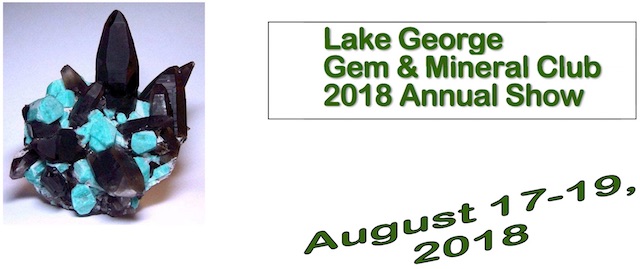 Lake George Gem and Mineral Show 2018